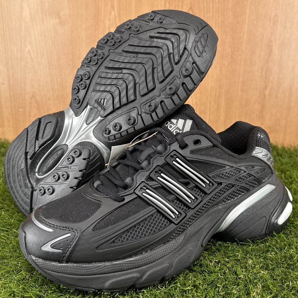 adidas Adistar XLG 2.0 Core Black Core Black Silver Metallic HQ7555 Mens Sz 9
